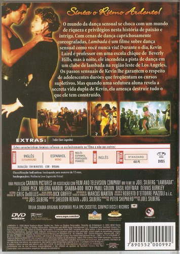 Imagem 2 de 2 de Dvd Lambada - O Filme