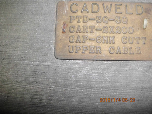 Molde Cadweld Para Soldadura Isotermica Lvbp 13