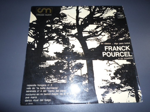 Franck Pourcel En Clasico Algo Para Todos * Disco De Vinilo