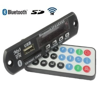 Placa Amplificador - Leitor De Usb Bluetooth - Fm - Contole