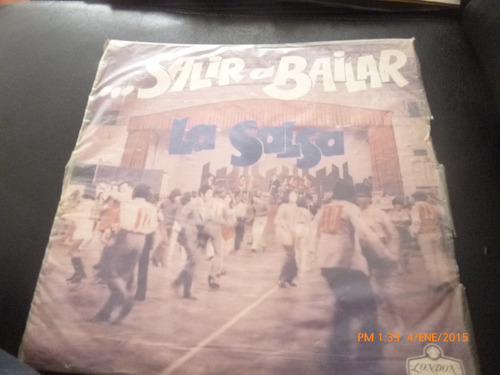 Vinilo Lp De La Salsa -- Salir A Bai Tiburon A La Vista(u676