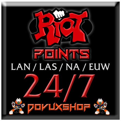 610 Riot Points Para League Of Legends Servidor Lan