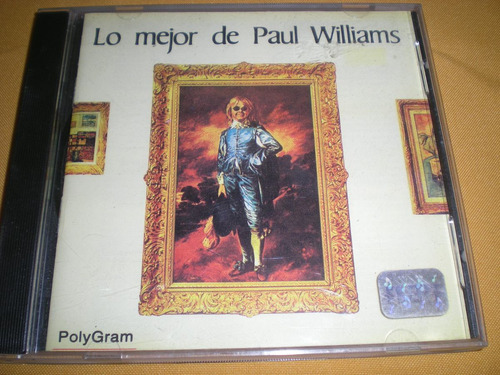 Paul Williams / Lo Mejor De ... Cd  Ind.arg. M2/11