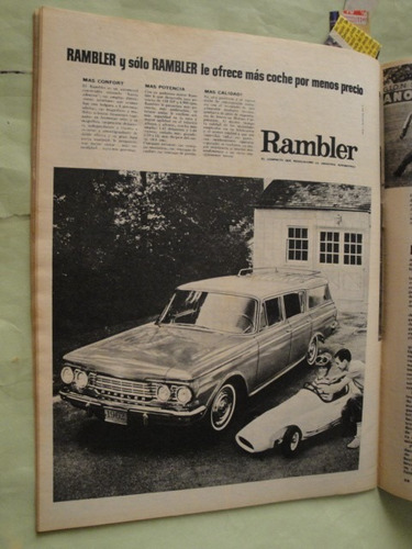 Publicidad Rambler Rural Año 1962
