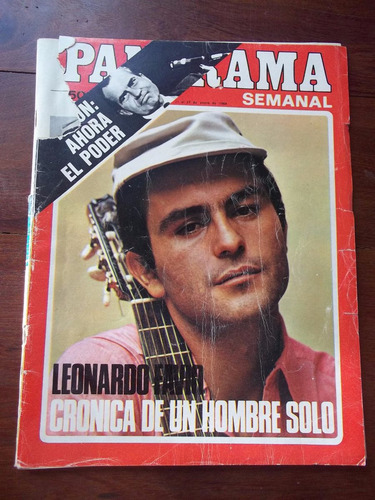 Panorama Revista 1969 Enero Leonardo Favio Fraganplat