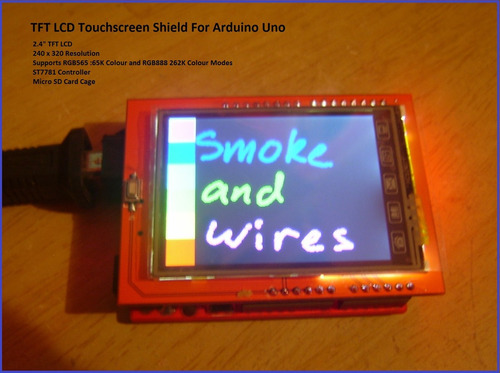 Arduino: Lcd Tft De 2.4 Con Slot Sd Y Touch Screen