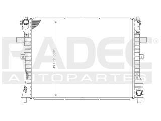 Radiador Ford Grand Marquis 2002-2003 V8 4.6 Lts Automatico