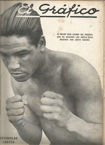 El Grafico / N° 604 / 1931 / Estanislao Loayza Boxeo /