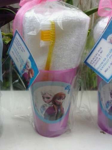 Fiesta Frozen, Kit De Higiene Oral Recuerdo Fiesta Infantil