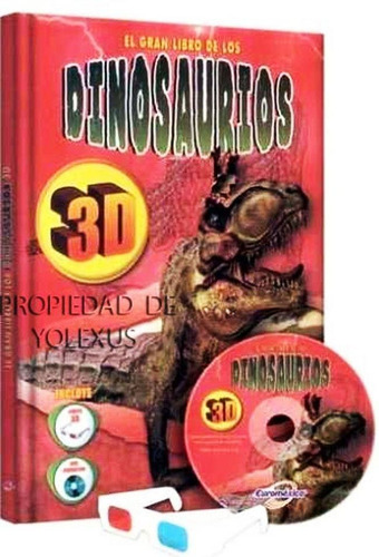  El Gran Libro De Los Dinosaurios Lentes Con Cd