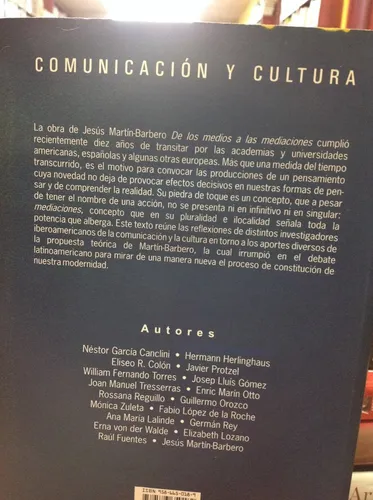 Mapas Nocturnos - Dialogos Con La Obra De J. Martin-barbero (Usado)