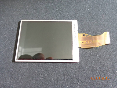 Imagem 2 de 2 de Display Lcd Para Camera Sony W520 Com Moldura