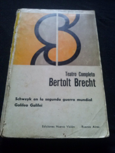 Bertolt Brecht Teatro Completo Scweyk En La Segunda Guerra