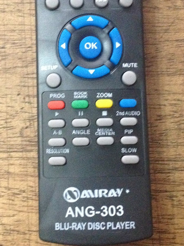 Control Remoto Genérico Nuevo Para Blu-ray Miray S/18
