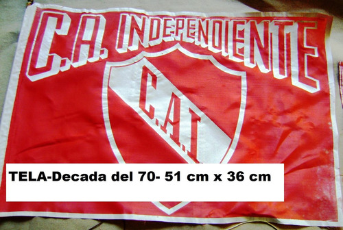 Antiguo Banderin Independiente Bandera Cai Consulte Stock