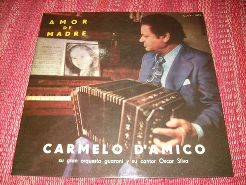 Disco Vinilo Carmelo D'amico  Amor De Madre Lp Ex+ 