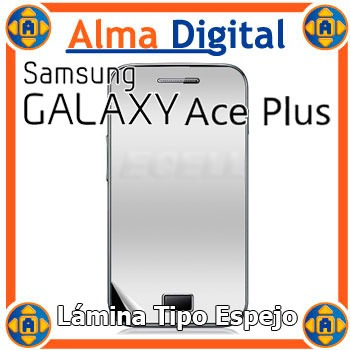 Lamina Protector Pantalla Espejo Samsung S7500 Ace Plus