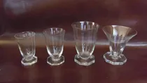Comprar Juego De Copas Y Jarras De Cristal Diseño Art Deco 52 Piezas