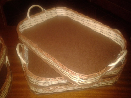 Bandejas De Mimbre 30x40 Grandes