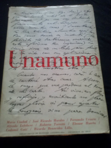 Jose Ricardo Morales Y Otros Unamuno