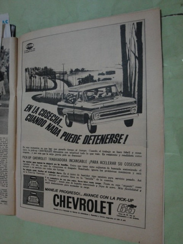 Publicidad Chevrolet Pick Up Año 1965
