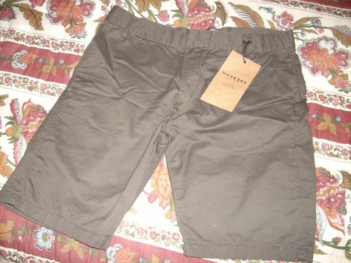 Bermuda Hombre Soho Venzako Unica Color Chocolate