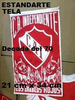 Antiguo Banderin Independiente  Estandarte Cai