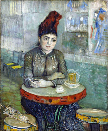 Lienzo Canvas Arte Vincent Van Gogh En El Café 65x50