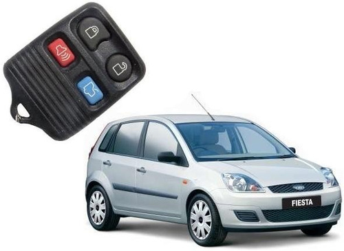 Imagen 3 de 6 de Carcasa Control De Alarma Ford Fiesta Del 2004 Al 2013