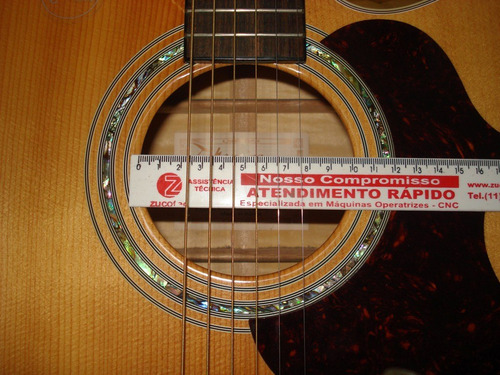 No Feedback Para Violão Folk Ou Jumbo Cross Cruz Red