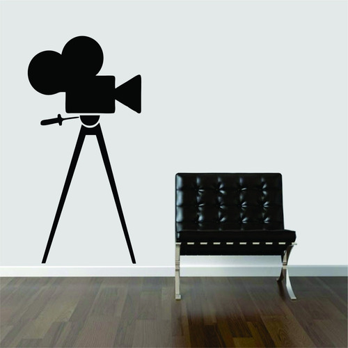 Adesivo Decorativo Parede Filme Filmadora Máquina Filmadora