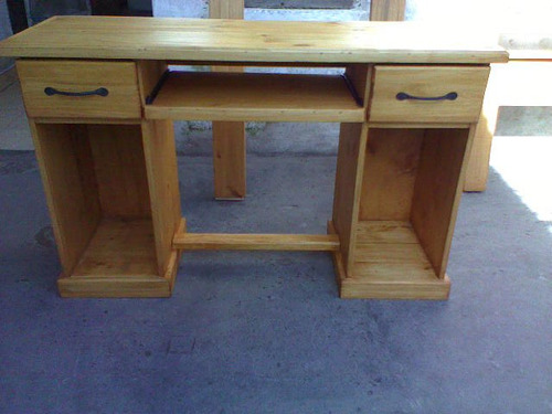 Imagen 1 de 3 de Escritorio De Madera