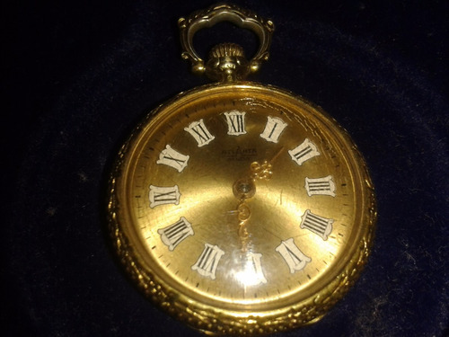 Reloj Marca Atlanta Enchapado En Oro