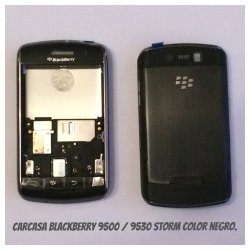 Carcasa Blackberry  9500/9530 Storm, Negro.