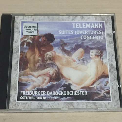 Cd Telemann - Suites - Concerto Freiburger