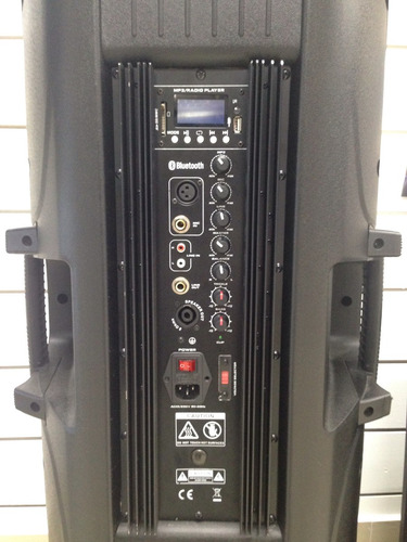 Bocina Smt Amplificada Tipo Torre 2x15, Bluetooth, Usb