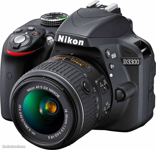 Nikon Reflex D3300 Kit 18-55mm + Memoria 16gb Clase 10