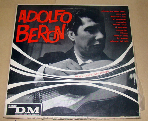 Adolfo Beron / La Guitarra Del Tango / Lp Argentino / Kktus
