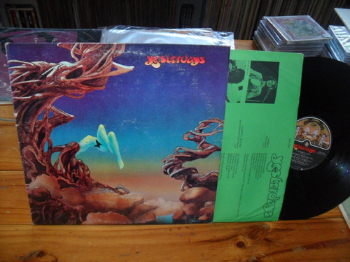 Yes Yesterdays Vinilo Usa Lp 1977 Original C/sobre Interno