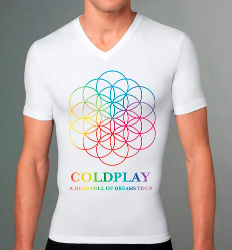 Playera Sublimada Coldplay A Head Full Of Dreams Tour 2016