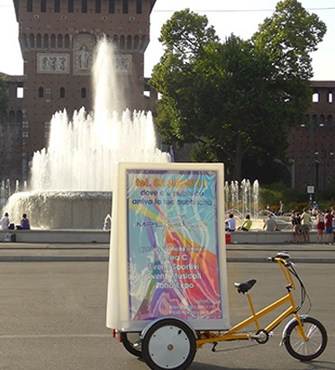 Triciclo Publicitario / Bicicleta Para Publicidad /eléctrica