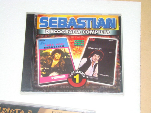 Sebastian Discográfia Completa Vol 1 Cd Nuevo Sellado Kktus