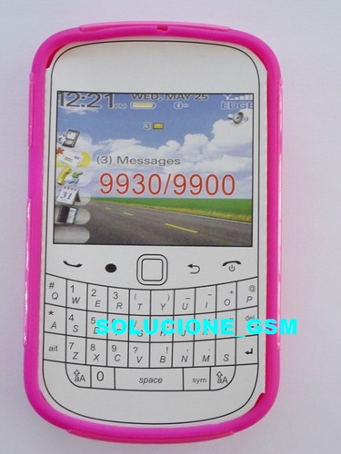 Forro, Protector Doble Blackberry 9900 9930 Bold Rosado