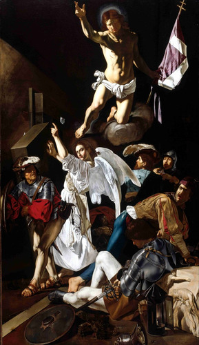 Lienzo Tela La Resurrección Arte Sacro Caravaggio 70 X 150