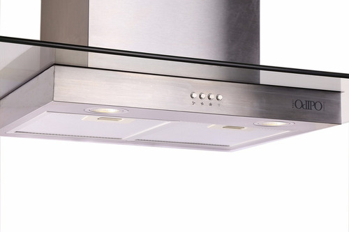 Campana Telux 90cm Tipo Pared 19 Electrónico Crist Recto