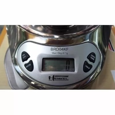 Balanza Henkel Electrónica Para Cocina Profesional Acero 5kg