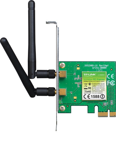 Adaptador Red Pci-e Wifi Tp-link Tl-wn881nd De 300n
