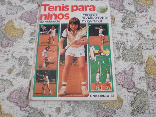 Libro Manual-tenis Para Niños-editorial Unicornio Año 1981