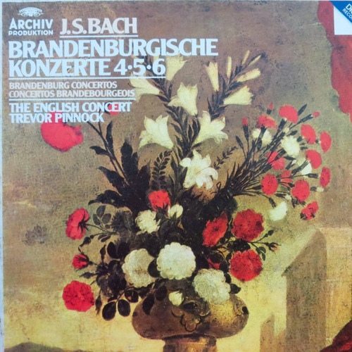 Lp -  Johann Sebastian Bach - Concertos De Brande Vinil Raro
