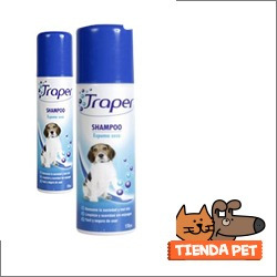 Shampoo Espuma Seca 170 Ml Tiendapet